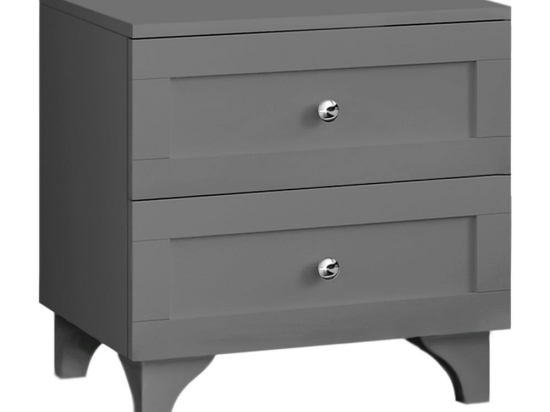 Κομοδίνο Emily 0235957 45x42x55cm Anthracite