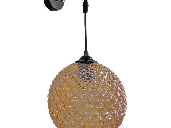 Φωτιστικό Τοίχου GL-5010/AP 02-0224 Honey Heronia Γυαλί