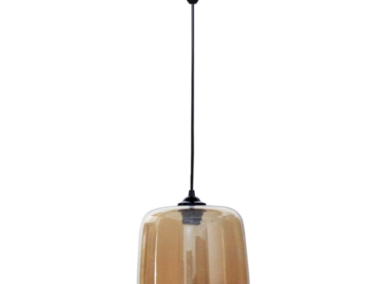 Φωτιστικό Οροφής GL-6020/22 -A- 1/L 02-0428 1xE27 22x100cm Honey Heronia