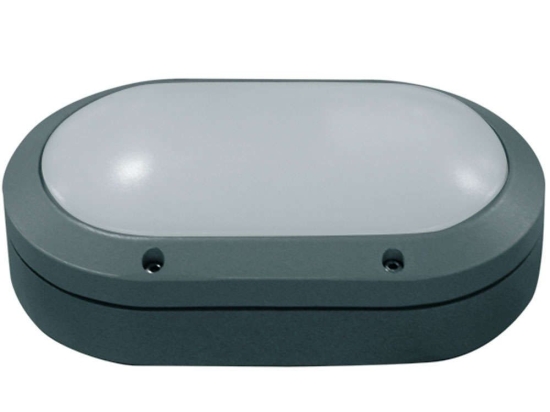 Φωτιστικό Τοίχου - Απλίκα HI4032GDS 21,8x13,5x6,5cm 1xE27 40W Grey Aca