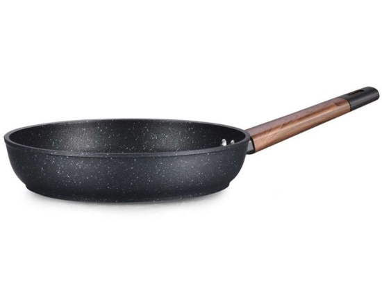 Τηγάνι Αντικολλητικό Indigo HS00160528 Φ28x5,4cm Brown-Black Max Home 28cm Αλουμίνιο