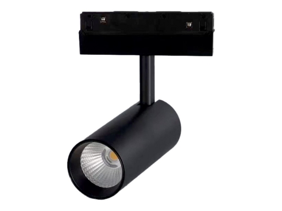 Σποτ Μαγνητικής Ράγας HUBE730B 5x9cm Led 550lm 7W 3000K Black Aca