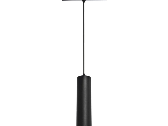 Κρεμαστό Φωτιστικό Μαγνητικής Ράγας HUBEP930B 48V DC 9W 3000K 950Lm 36° Osram RA90 5x22cm Black Aca