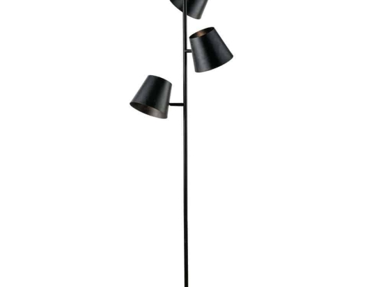 Φωτιστικό Δαπέδου Colt I-COLT-PT3 GR 3xE27 Φ51cm 165cm Grey Luce Ambiente Design