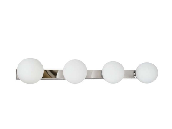 Φωτιστικό Τοίχου-Απλίκα 43420-4 61x4cm 4xG9 Chrome Inlight