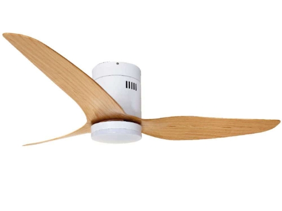 Ανεμιστήρας Οροφής Smart Alamo 102000510 Με Φως Dim Led 15W Και Τηλεχειριστήριο Φ137x45cm Natural-White itLighting Διάμετρος 137cm