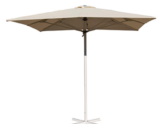 Ομπρέλα Τετράγωνη  Αυτόματη 155518  Ecru 300Χ300cm