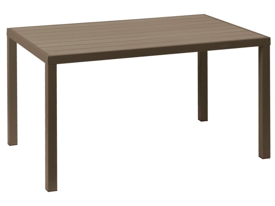 Τραπέζι Παραλ/μο Mε Polywood 223933 175x94x72cm Brown
