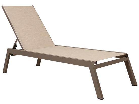Ξαπλώστρα Ανακλινόμενη 5 Θέσεων 22523 192x60x35cm Beige