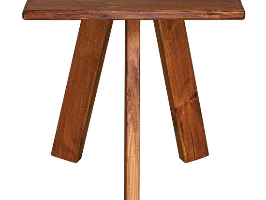 Τραπέζι Τετράγωνο Ξύλο Πεύκου 22536 60x60x73cm Natural
