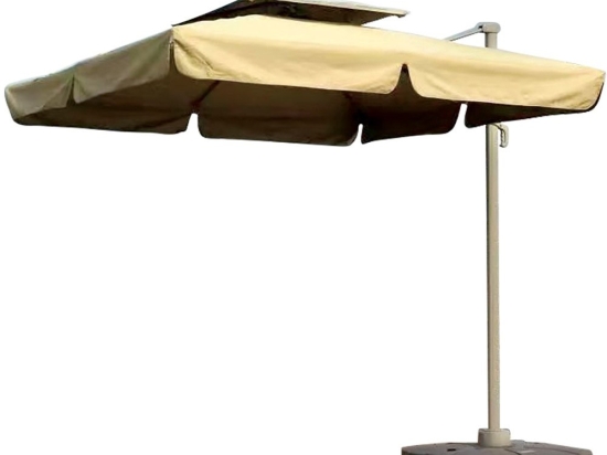 Ομπρέλα Τετράγωνη Γωνιακή 23899 300x300cm Beige