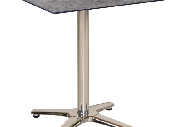 Τραπέζι Τετράγωνο Hpl 23965 70x70x75cm Beige-Grey