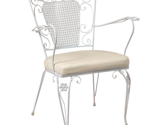 Πολυθρόνα Φερ Φορζέ Γερμανική 3768 64x55x85cm Beige-White
