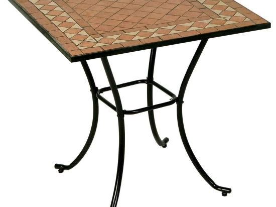 Τραπέζι Τετράγωνο BS013-010 Black 70X70X75cm