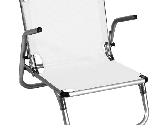 Καρέκλα Πτυσ/νη L3038-W 62x51x50cm White-Grey