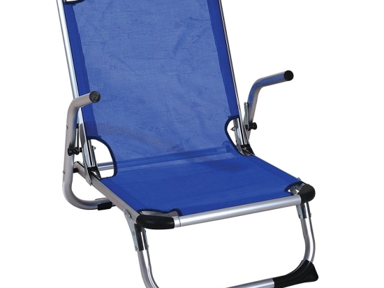 Καρέκλα Πτυσ/νη L3047-B 69x56x66cm Blue-Grey
