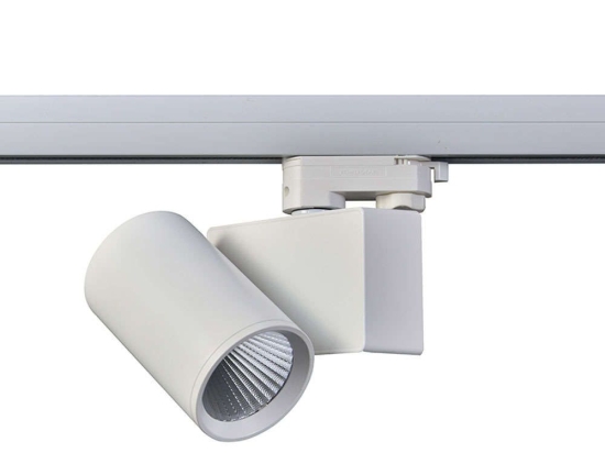 Σποτ Ράγας 4 Καλωδίων LISOR2040W4 Φ7,5x12x22cm Led 2100lm 20W 4000K White Aca