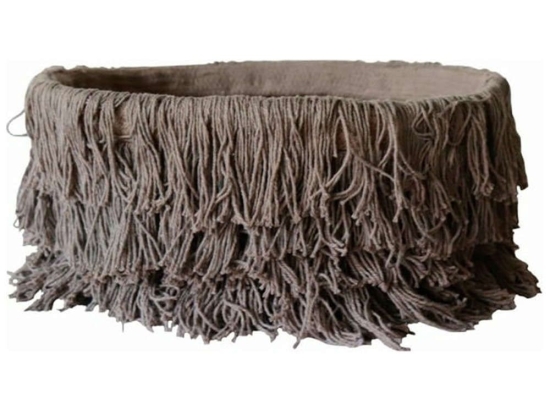 Καλάθι Αποθήκευσης Pio Pio Nest LOR-BSK-NEST Soil Brown 20X40Cm Lorena Canals Βαμβάκι-Μικροφίμπρα