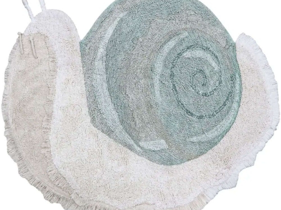 Χαλί Σαλιγκάρι LOR-C-AR-SNAIL White-Ciel Lorena Canals 100X120