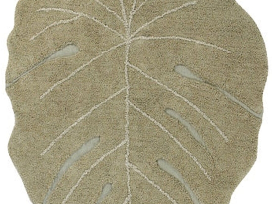 Χαλί Monstera Φύλλο LΟR-C-ΜΟΝ-ΟLV Olive Lorena Canals 120X180cm