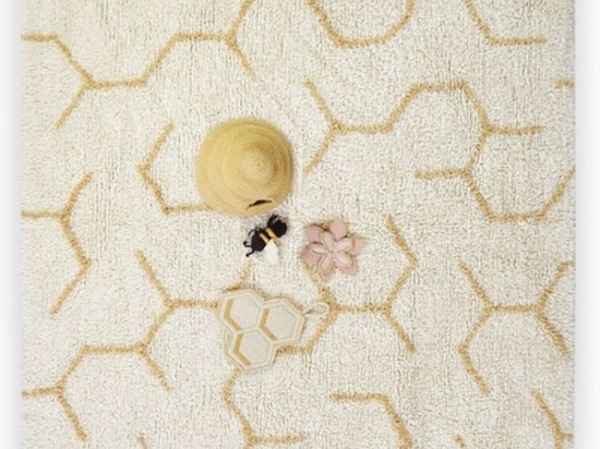Χαλί Pollination LOR-C-POLLY Cream-Beige Lorena Canals 90Χ130cm