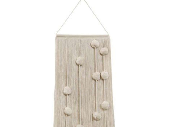Κρεμαστό Διακοσμητικό Cotton Field LOR-HANG-COTTON Beige 35X60Cm Lorena Canals Βαμβάκι-Μικροφίμπρα