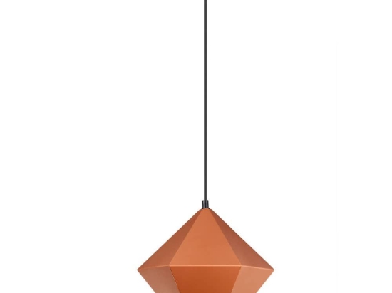Φωτιστικό Οροφής Κρεμαστό 01167-05 E27 30x20cm Copper Luma