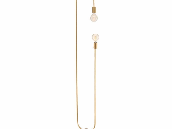 Φωτιστικό Δαπέδου 01214 2xE27 30x170cm Gold Luma
