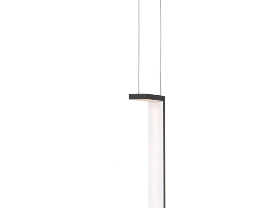 Φωτιστικό Οροφής Κρεμαστό 01380-03 6W LED 3000K 480Lm Black Luma