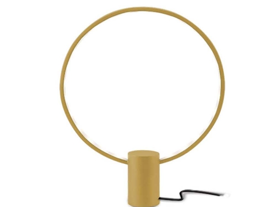 Επιτραπέζιο Φωτιστικό 01389 13W LED 3000K, 1025Lm 30x40cm Gold Luma