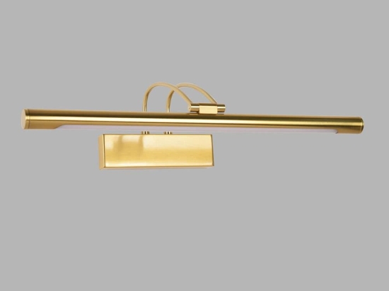 Φωτιστικό Τοίχου 01423.17 Small 8W LED 3000K 800Lm 45x12cm Gold Luma