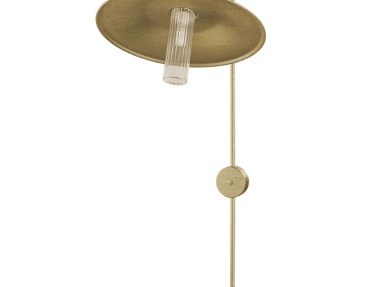 Φωτιστικό Τοίχου 01474.18 G9 45x90cm Oxidized Gold Luma