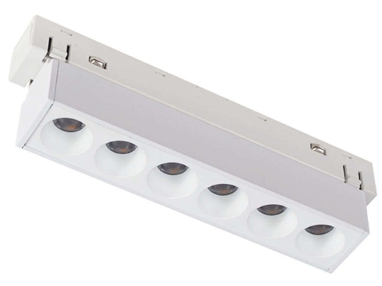 Γραμμικό Φωτιστικό Μαγνητικής Ράγας MEYE640W 11,2cm Led 550lm 6W 4000K White Aca