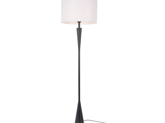 Φωτιστικό Δαπέδου Plann MF240451 1ΧΕ27 Φ40,5x155cm Black Mat-White Aca