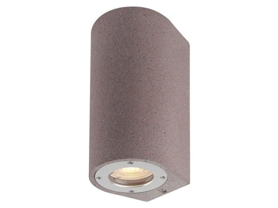 Φωτιστικό Τοίχου - Απλίκα MK0522RR Up-Down IP65 2XGU10 Red Aca Decor