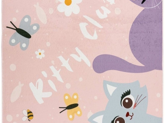 Χαλί Magic Kids 104 Kitty Club Pink-Multi Obsession 160X230cm
