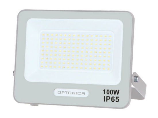 Προβολέας Led MTN-158131 SMD 100W 6000K 9000lm 24,2x21,2x3,35cm White Metanor