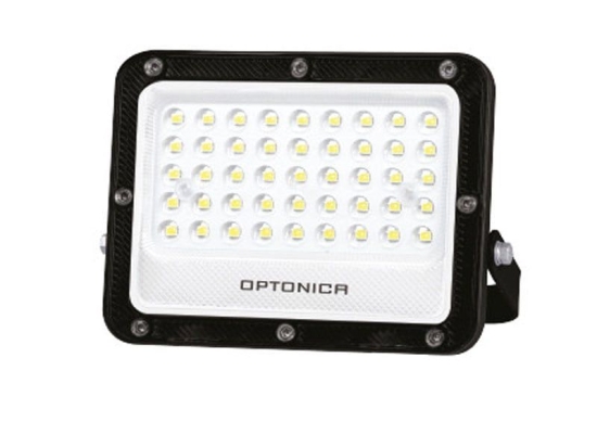 Προβολέας Led MTN-158821 SMD Με Lumileds Chips 30W 3000K 3000lm IP65 16,9x14x2,9cm Black Metanor