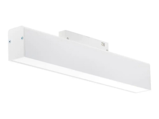 Γραμμικό Φωτιστικό LED MTN-52611 Μαγνητικής Ράγας M35 12W 3000K 960lm 30x3,4x5cm White Metanor