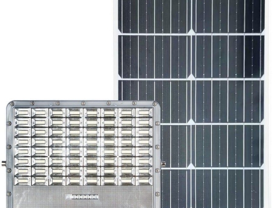 Προβολέας Led Ηλιακός MTN-54681 SMD 30W 6000K 3000lm IP65 24,5x5,2x30,3cm Grey Metanor