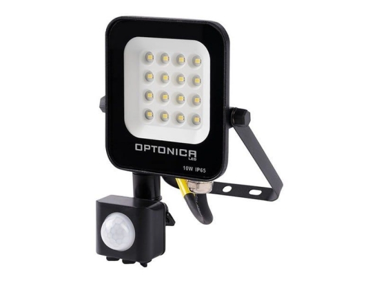 Προβολέας Led MTN-57731 Με Αισθητήρα PIR SMD 10W 2700K 900lm IP65 9,7x16,9x5,4cm Black Metanor