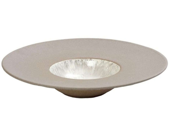 Πιάτο Βαθύ Spirit Risotto NIC705K2 27x27x5,8cm Beige Espiel Πηλός