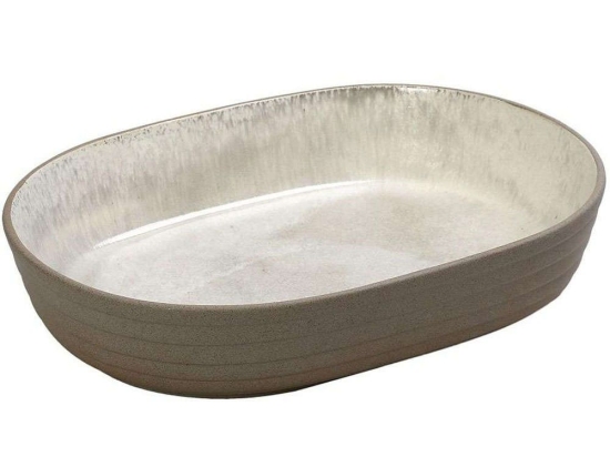 Πυρίμαχο Σκεύος Spirit NIC714K1 36x26,5x7,2cm Beige Espiel Πηλός