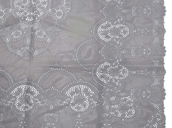 Τραπεζομάντηλο Vinyl PEZ113 Light Grey Espiel 135X180cm Πολυέστερ
