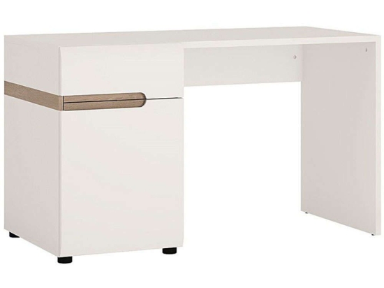 Γραφείο Lugano 161276809 125x61,9x72,8cm White-Oak