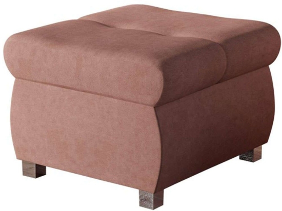 Σκαμπό Orkan 162598059 60x60x42cm Pink