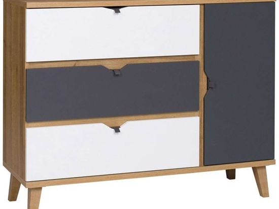 Συρταριέρα Memone Plus 16797099 120x40x90cm Multi