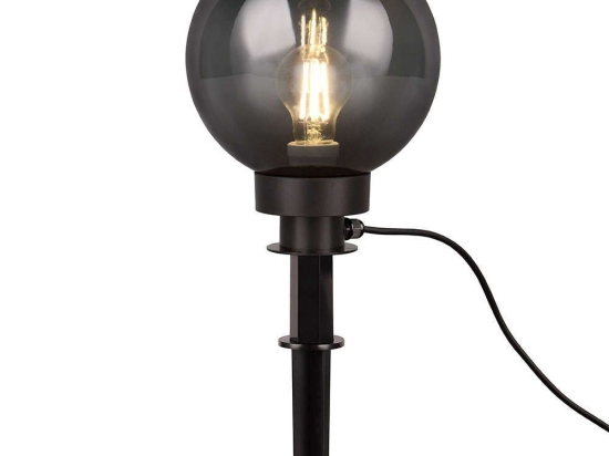 Φωτιστικό Δαπέδου Κήπου Bolo R57042054 Φ20x51cm 1xE27 23W Black RL Lighting