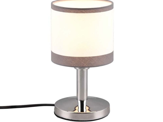 Επιτραπέζιο Φωτιστικό Davos R59551006 E14 22x12cm White-Chrome RL Lighting