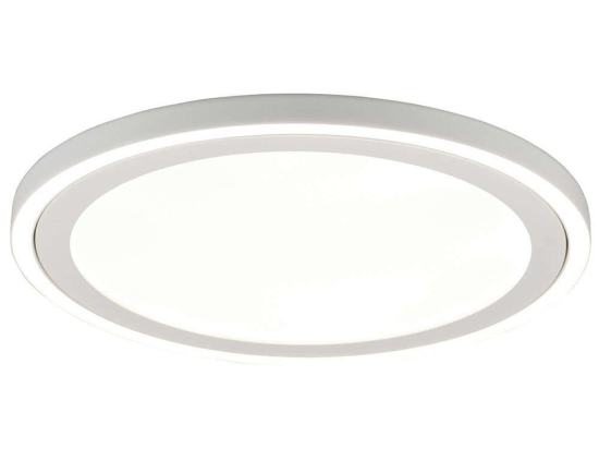 Φωτιστικό Οροφής - Πλαφονιέρα Carus R67224331 Φ44x4cm Led 3400Lm 20W White RL Lighting